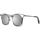 Yohji Yamamoto Blue Stainless Steel Sunglasses