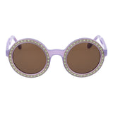 Andy Wolf Purple Unisex Sunglass