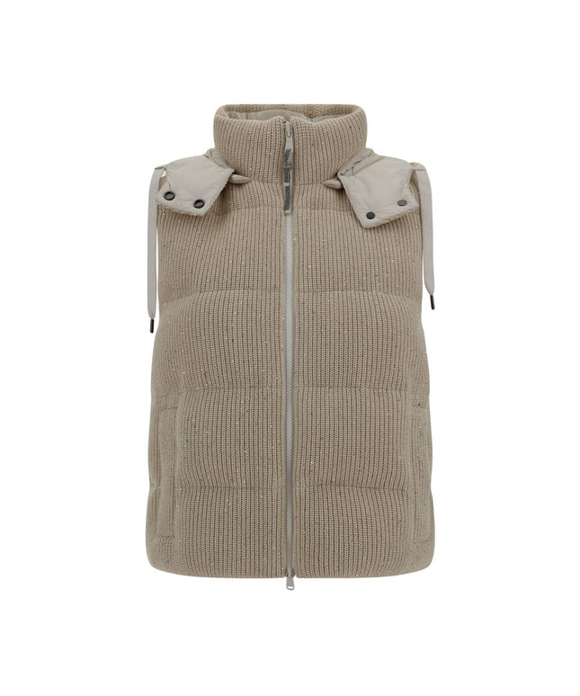 Brunello Cucinelli Hooded Down Vest