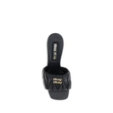 Miu Miu Logoed Sandals