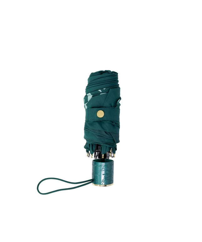 Alviero Martini Prima Classe Green Nylon Umbrella