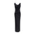 Versace Draped jersey long Dress