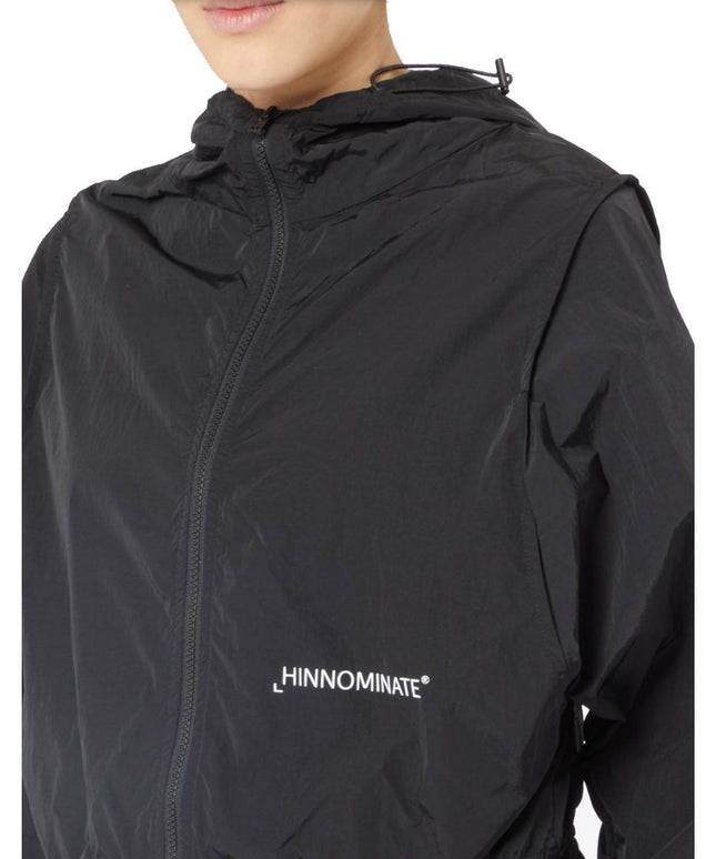 Hinnominate Black Nylon Jackets & Coat