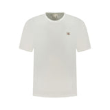 Calvin Klein White Cotton Men T-Shirt