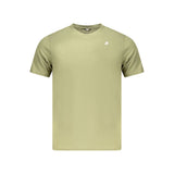 K-WAY K-WAY Green Cotton Men T-Shirt (Italian Size MEN: M, nan: nan, nan: nan)