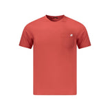 K-WAY K-WAY Red Cotton Men T-Shirt (Italian Size MEN: XL, nan: nan, nan: nan)