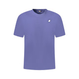 K-WAY K-WAY Blue Cotton Men T-Shirt (Italian Size MEN: S, nan: nan, nan: nan)