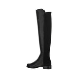 Stuart Weitzman Black Rubber Over The Knee