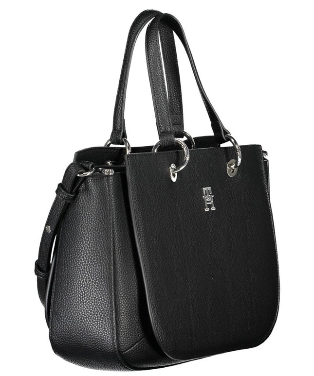 Tommy Hilfiger Black Polyethylene Handbag