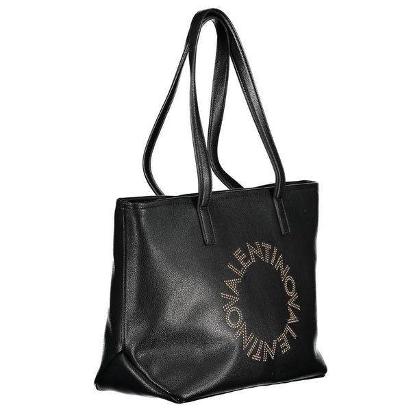 Mario Valentino Black Polyethylene Handbag