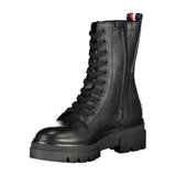 Tommy Hilfiger Black Polyester Ankle
