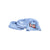 Norway 1963 Blue Marabou Scarf