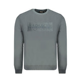 Napapijri Green Cotton Men Sweater