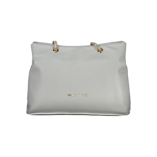 Mario Valentino Gray Polyethylene Handbag
