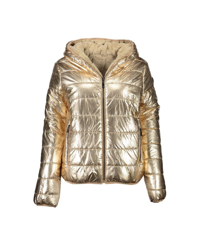 U.S. POLO ASSN. Gold Nylon Jackets & Coat
