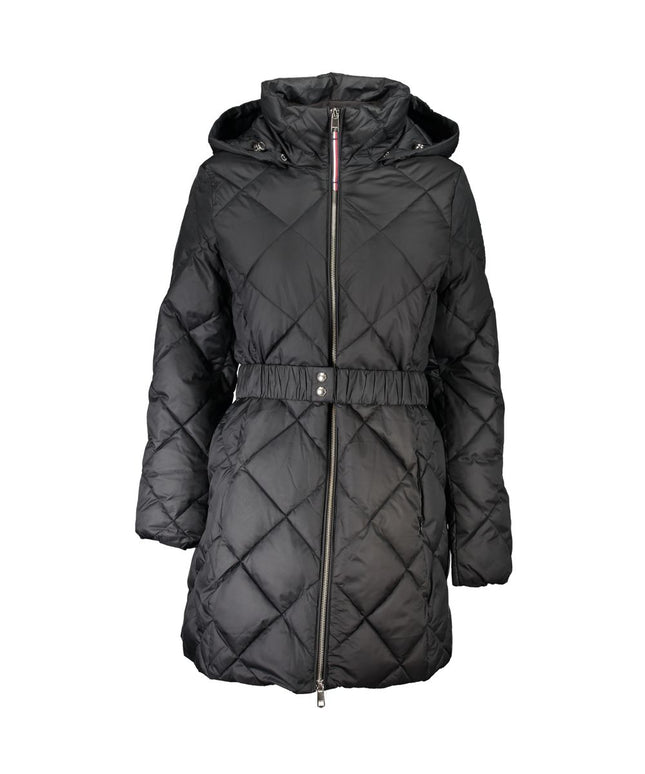 Tommy Hilfiger Black Polyester Jackets & Coat