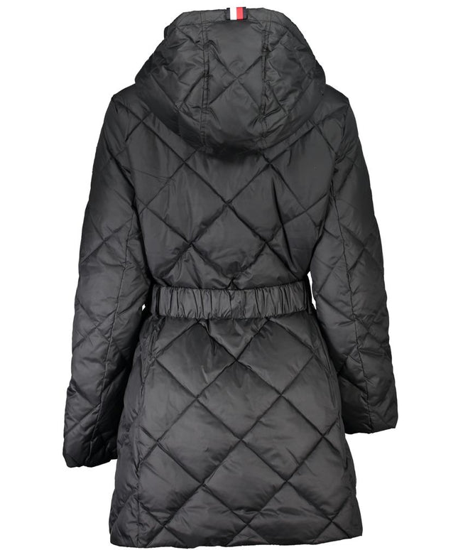 Tommy Hilfiger Black Polyester Jackets & Coat