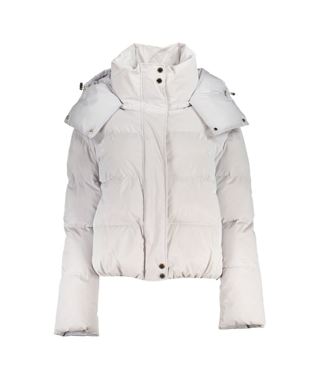 Patrizia Pepe White Polyethylene Jackets & Coat