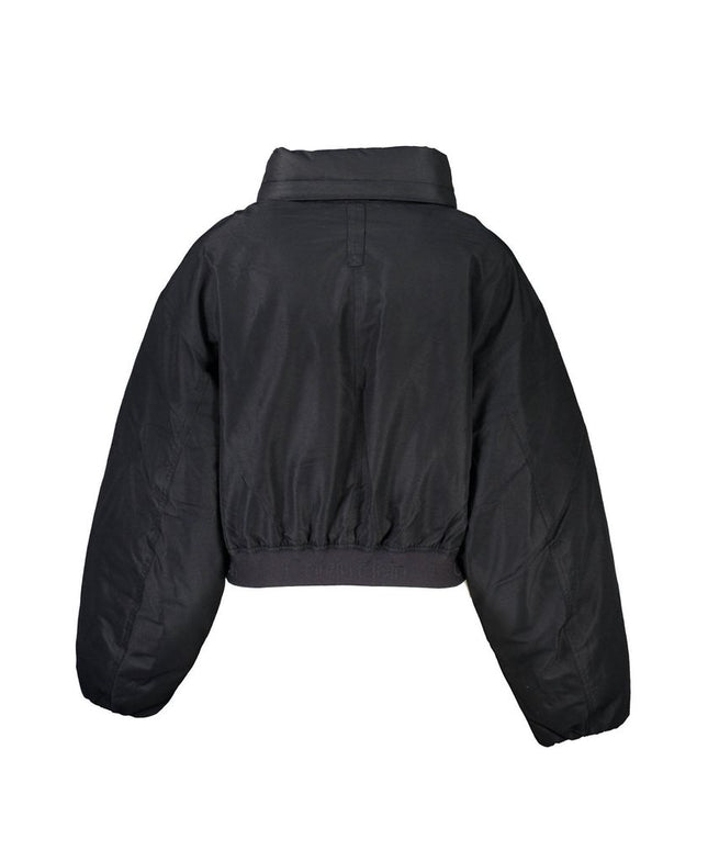 Calvin Klein Black Polyester Jackets & Coat
