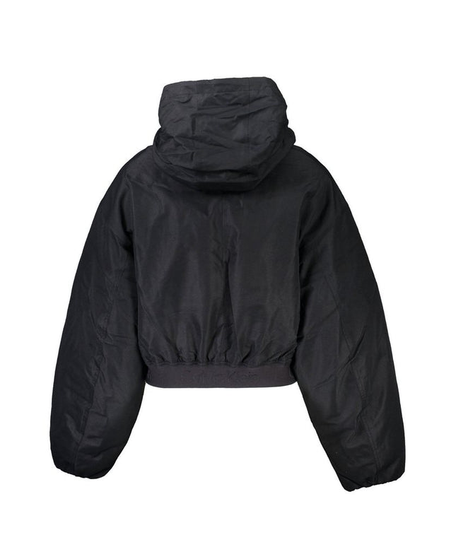 Calvin Klein Black Polyester Jackets & Coat