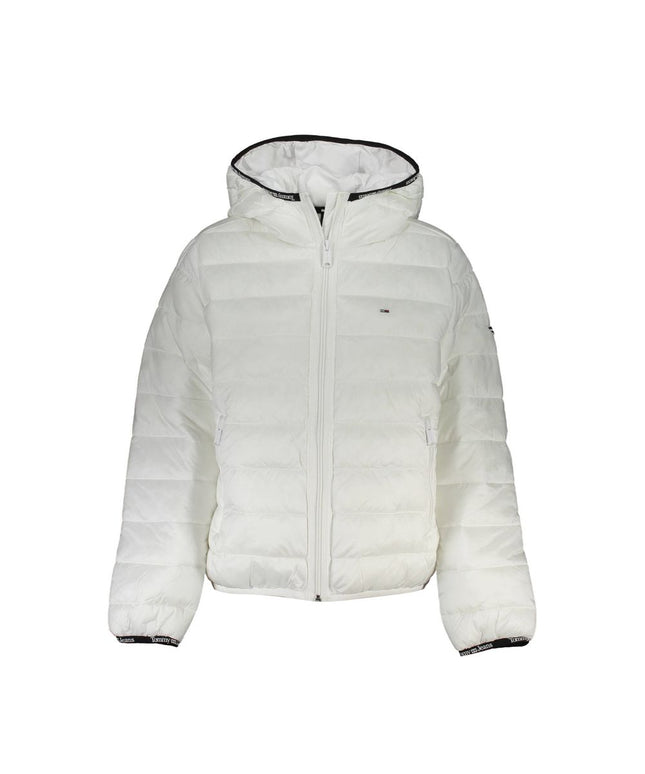Tommy Hilfiger White Polyester Jackets & Coat