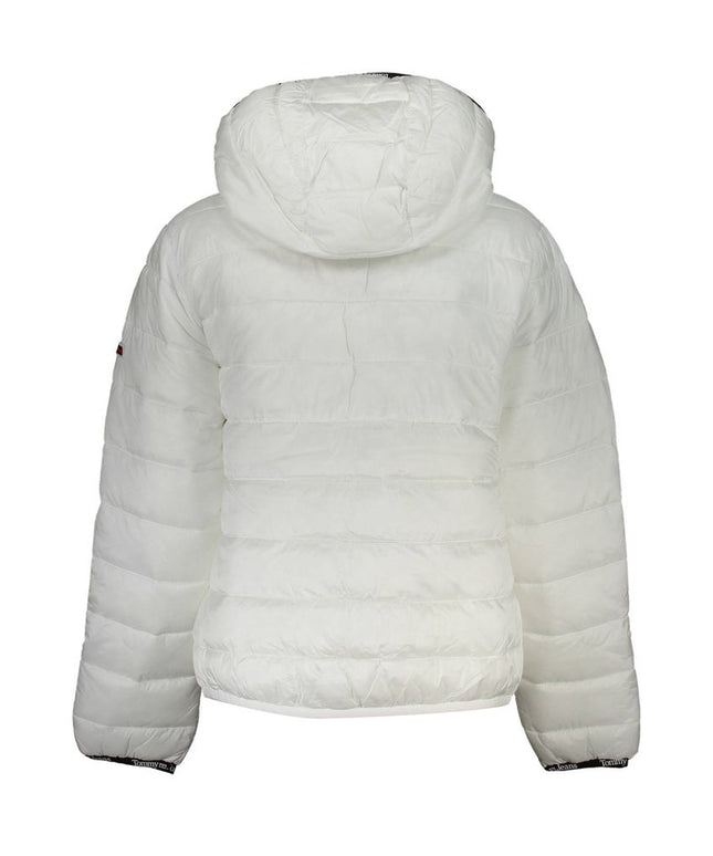 Tommy Hilfiger White Polyester Jackets & Coat