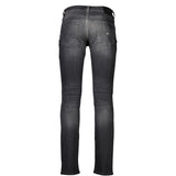 Tommy Hilfiger Black Cotton Men Jeans