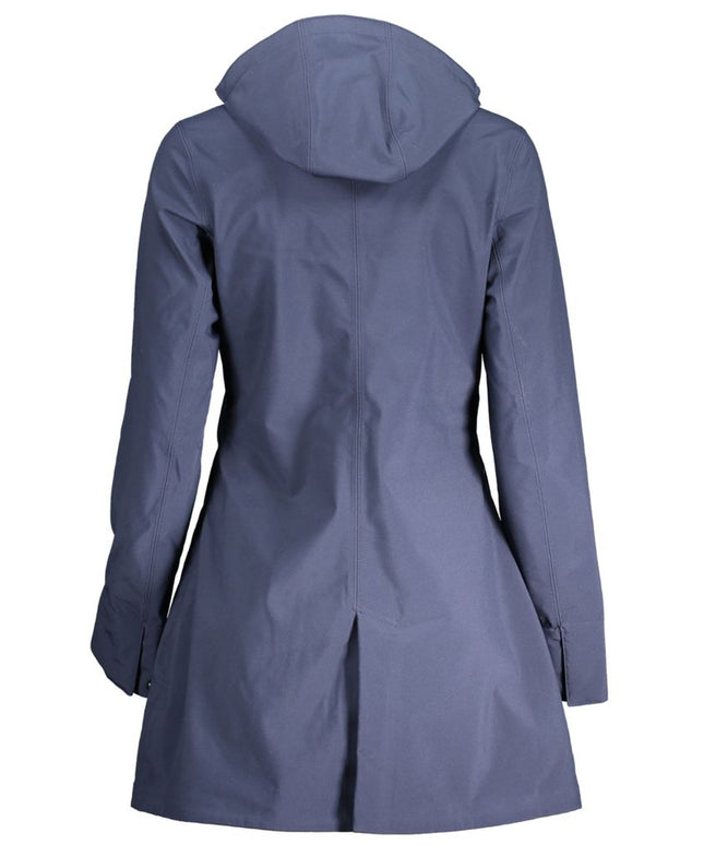 K-WAY Blue Polyester Jackets & Coat