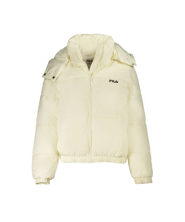 Fila Beige Polyester Jackets & Coat