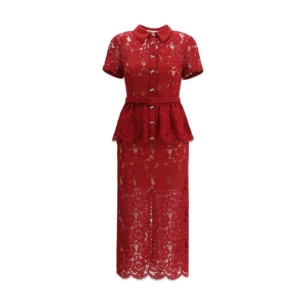 Self-Portrait Lace midi Dress