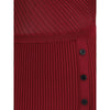 Self-Portrait Ribbed midi Dress