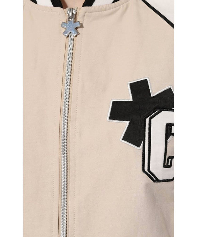 Comme Des Fuckdown Beige Cotton Jackets & Coat