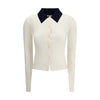 Self-Portrait Merino Wool Cardigan