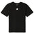 Comme Des Fuckdown Black Cotton Tops & T-Shirt