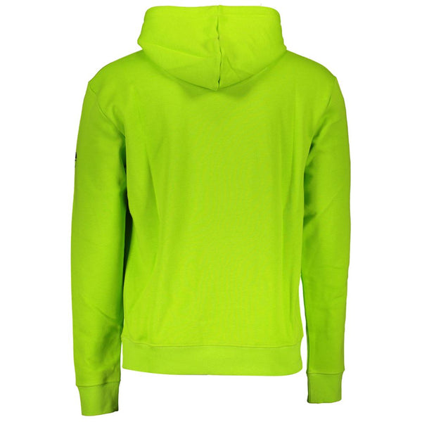 North Sails Green Cotton Men Sweater
