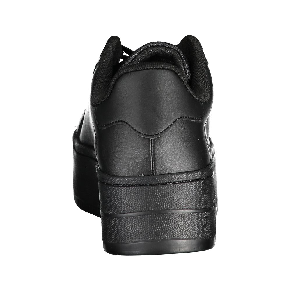 Tommy Hilfiger Black Polyester Sneaker