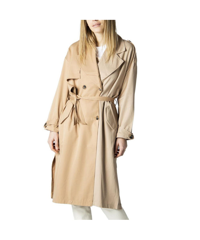 Only Beige Polyester Coat