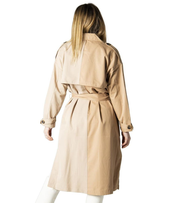 Only Beige Polyester Coat
