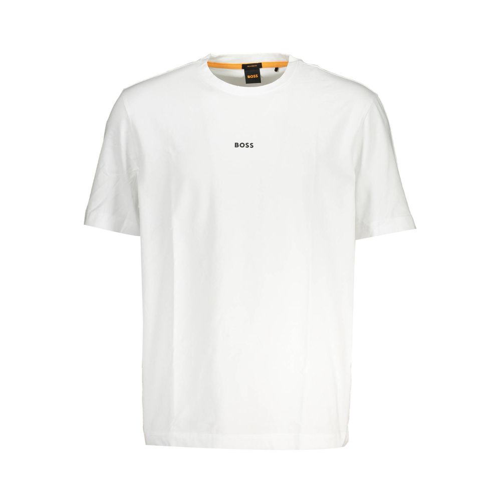 Hugo Boss Hugo Boss White Cotton T-Shirt (Italian Size MEN: M, nan: nan, nan: nan)