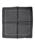 Dolce & Gabbana Black Fish Print Silk Square Men Foulard Scarf