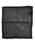 Dolce & Gabbana Black Patterned Cotton Square Foulard Scarf