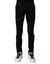 Dolce & Gabbana Black Cotton Logo Plaque Slim Denim Jeans