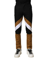 Dolce & Gabbana Multicolor Cotton Slim Fit Men Pants