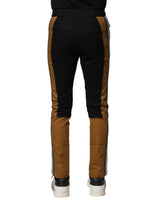 Dolce & Gabbana Multicolor Cotton Slim Fit Men Pants