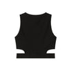 Comme Des Fuckdown Black Cotton Tops & T-Shirt