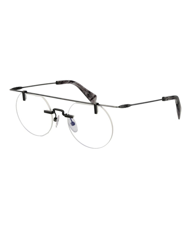 Yohji Yamamoto Gray Men Glasses Frame