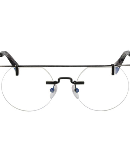 Yohji Yamamoto Gray Men Glasses Frame