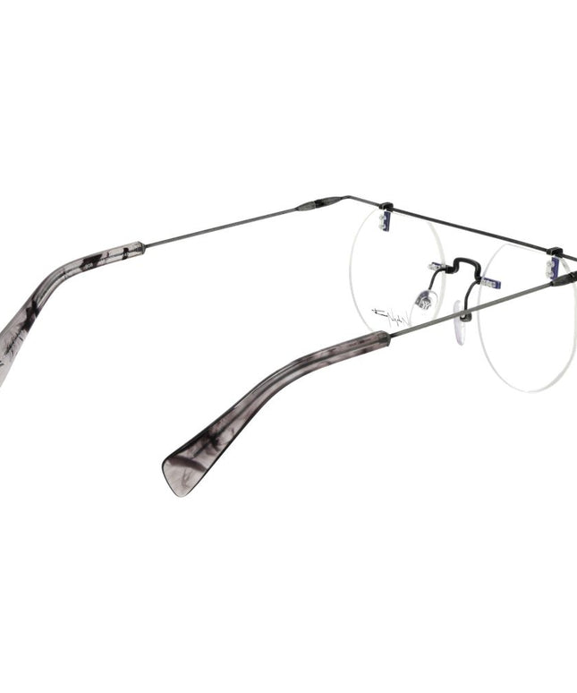 Yohji Yamamoto Gray Men Glasses Frame