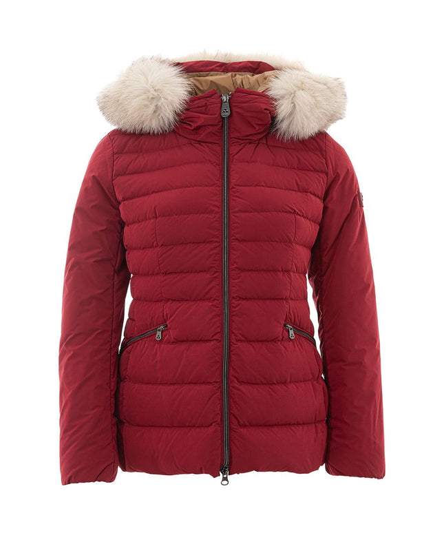 Peuterey Bordeaux Polyester Jackets & Coat