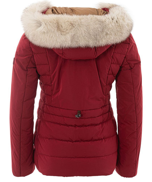 Peuterey Bordeaux Polyester Jackets & Coat